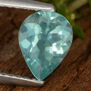 Apatite Alzavola brillante naturale da 1.09 ct, Forma a pera, VS