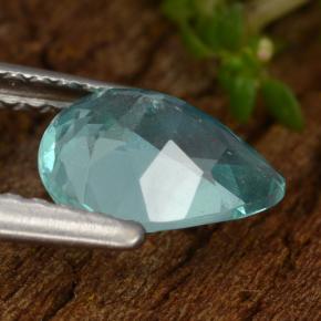Apatite Alzavola brillante naturale da 1.09 ct, Forma a pera, VS