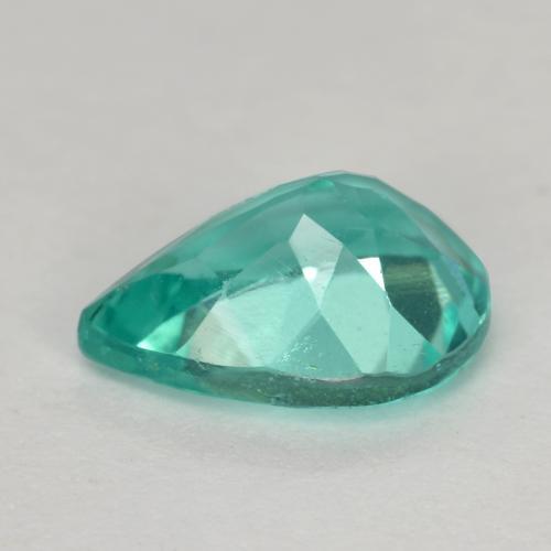 Apatite Blu verde naturale da 1.07 ct, Forma a pera, VS