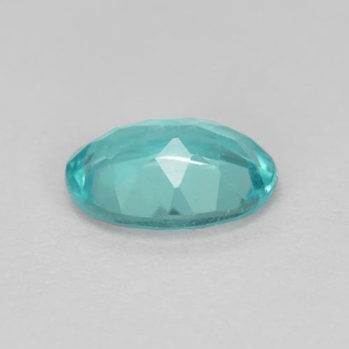 Apatite naturale turchese da 0,82 ct, taglio ovale, VS
