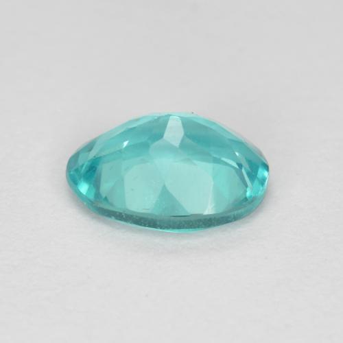Apatite naturale turchese da 0,82 ct, taglio ovale, VS