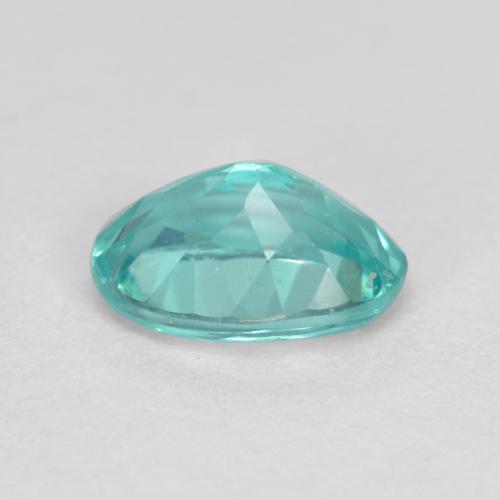 Apatite naturale turchese da 0,93 ct, taglio ovale, VS