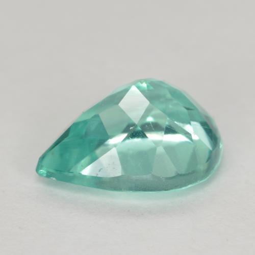 Apatite Verde bluastro naturale da 1.15 ct, Forma a pera, VS