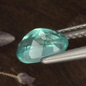 Apatite Alzavola brillante naturale da 1.05 ct, Taglio ovale, VS
