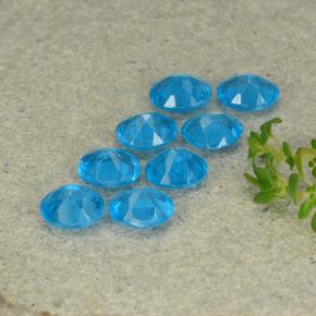 Gemme di Apatite Blu naturale da 2.68 ct, Taglio ovale, VS