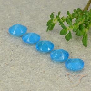 Gemme di Apatite Blu medio naturale da 1.94 ct, Ovale, VS