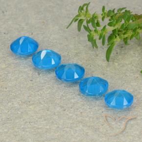 Gemme di Apatite Blu naturale da 2.21 ct, Ovale, VS