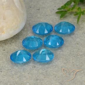 Gemme di Apatite Blu naturale da 2.24 ct, Ovale, VS