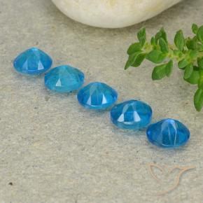 Gemme di Apatite Blu naturale da 2.12 ct, Ovale, VS
