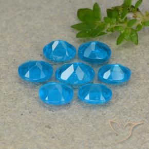 Gemme di Apatite Blu naturale da 2.90 ct, Ovale, VS