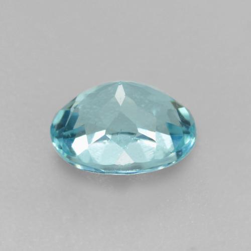 Apatite Blu acqua naturale da 0.57 ct, Taglio ovale, VS-SI
