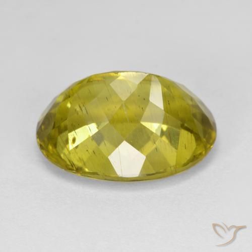 Apatite Medium Golden Brown naturale da 11.46 ct, Ovale, VS