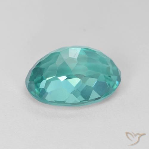 Apatite Alzavola brillante naturale da 5.33 ct, Ovale, VS