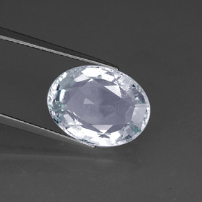Acquamarina Azzurro naturale da 10.34 ct, Taglio ovale, SI