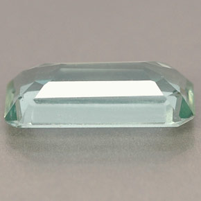 Acquamarina naturale blu da 1,79 ct, taglio smeraldo, VVS-VS
