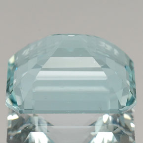 Acquamarina Azzurro verde chiaro naturale da 3.83 ct, Taglio smeraldo, VVS