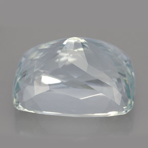 Acquamarina naturale blu da 26,63 ct, taglio a cuscino, IF