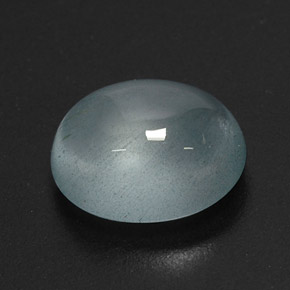 Acquamarina naturale blu da 2,12 ct, trasparente, trasparente/traslucido