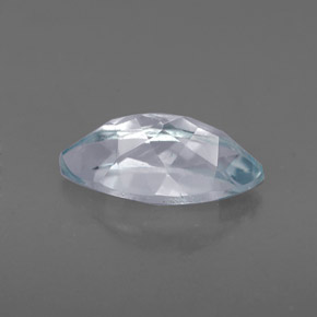 Acquamarina naturale blu da 1,17 ct, marchesa, VVS