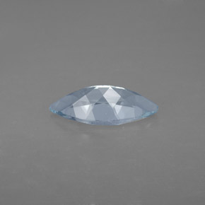 Acquamarina Azzurro naturale da 1.39 ct, Taglio marquise, VVS