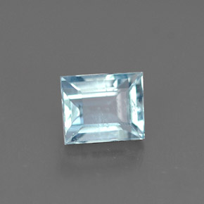 Acquamarina naturale blu da 0,53 ct, forma fantasia, VS-SI
