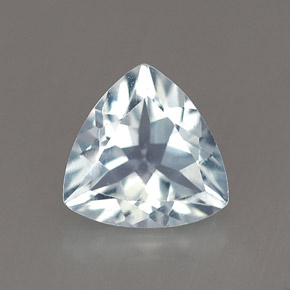 Acquamarina Azzurro naturale da 0.99 ct, Taglio trillion, VVS