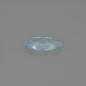 Acquamarina naturale blu da 0,82 ct, marchesa, VVS-VS