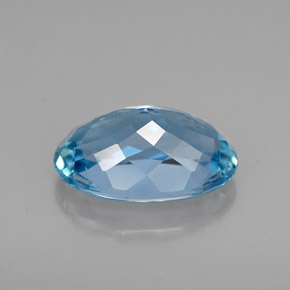 Acquamarina Azzurro naturale da 2.33 ct, Taglio ovale, VVS