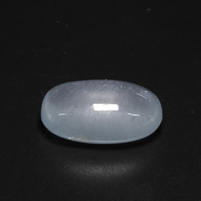 Acquamarina Azzurro naturale da 9.48 ct, Taglio ovale, Traslucido