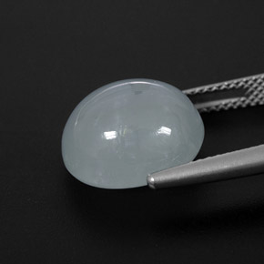 Acquamarina Azzurro naturale da 8.35 ct, Trasparente, Trasparente/Traslucido