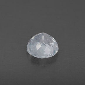 Acquamarina Azzurro naturale da 0.65 ct, Taglio rotondo, VS