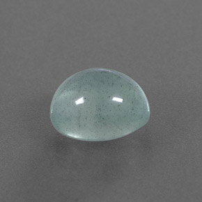 Acquamarina naturale verde da 3,39 ct, trasparente, trasparente/traslucido