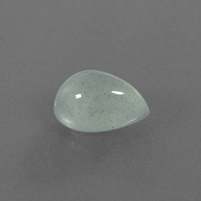 Acquamarina naturale verde da 2,54 ct, trasparente, trasparente/traslucido