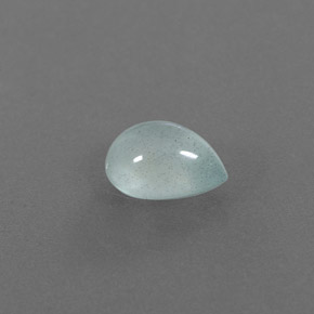 Acquamarina naturale verde da 2,03 ct, trasparente, trasparente/traslucido