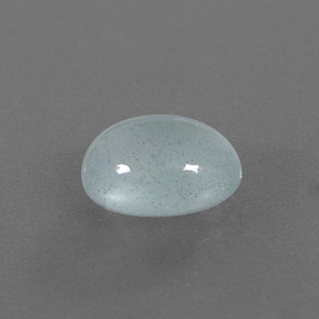 Acquamarina naturale verde da 2,57 ct, trasparente, trasparente/traslucido