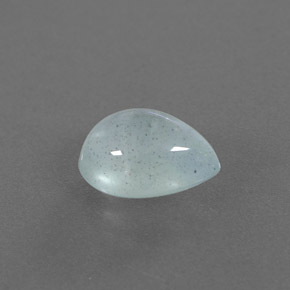 Acquamarina naturale blu da 2,25 ct, trasparente, trasparente/traslucido
