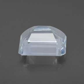 Acquamarina naturale blu da 4,19 ct, taglio smeraldo, VVS