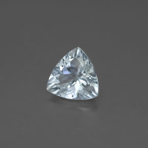 Acquamarina naturale blu da 1,05 ct, trillion, VS