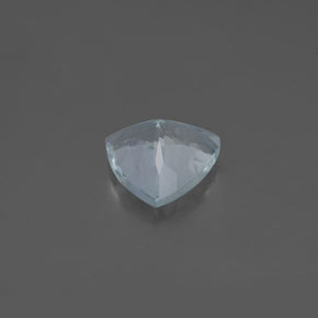 Acquamarina naturale blu da 1,05 ct, trillion, VS