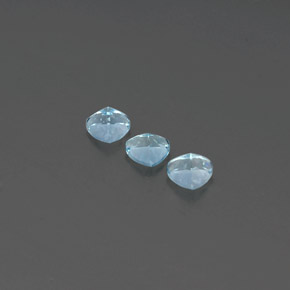 Acquamarina naturale blu da  ct, trillion, VS-SI