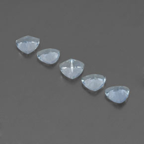 Acquamarina naturale blu da  ct, trillion, VS