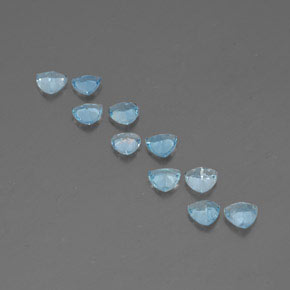 Acquamarina naturale blu da  ct, trillion, VS