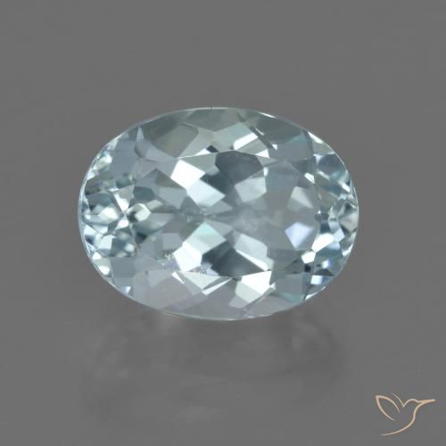 Acquamarina Azzurro acqua chiaro naturale da 5.02 ct, Ovale, VS