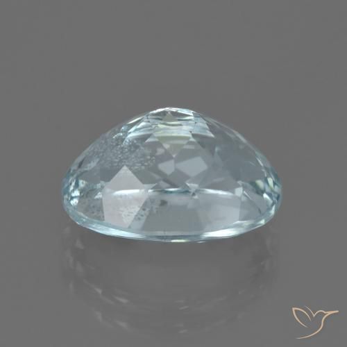 Acquamarina Azzurro acqua chiaro naturale da 5.02 ct, Ovale, VS