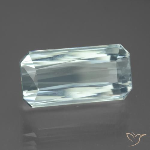 Acquamarina Azzurro acqua chiaro naturale da 13.54 ct, Ottagonale / Taglio smeraldo, VVS