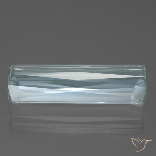 Acquamarina Azzurro acqua chiaro naturale da 13.90 ct, Ottagonale / Taglio smeraldo, VVS