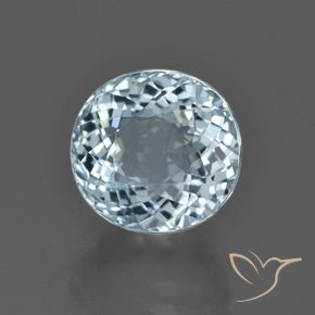 Acquamarina Azzurro acqua chiaro naturale da 5.18 ct, Ovale, VVS
