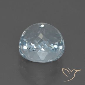 Acquamarina Azzurro acqua chiaro naturale da 5.18 ct, Ovale, VVS