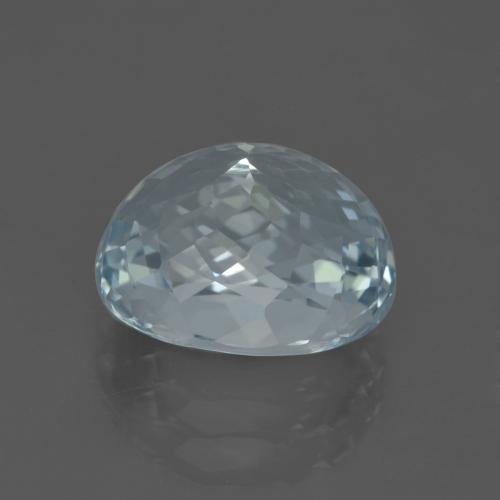 Acquamarina Azzurro acqua chiaro naturale da 5.14 ct, Ovale, VVS