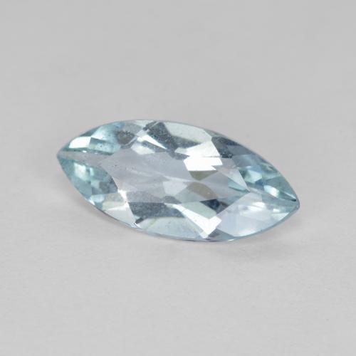 Acquamarina naturale blu da 1,13 ct, marchesa, VS-SI